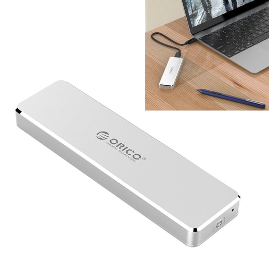 ORICO PVM2-C3 M.2 M-Key to USB 3.1 Gen2 USB-C / Type-C Flip Solid State Drive Enclosure, The Maximum Support Capacity: 2TB - HDD Enclosure by ORICO | Online Shopping UK | buy2fix