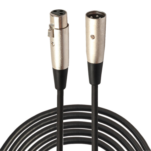 5m 3-Pin XLR Male to XLR Female MIC Shielded Cable Microphone Audio Cord - Microphone Audio Cable & Connector by buy2fix | Online Shopping UK | buy2fix