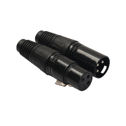 10 Pairs 3 Pin XLR Plug Male + Female Jack Mic Jack Plug Socket Connector - Microphone Audio Cable & Connector by buy2fix | Online Shopping UK | buy2fix