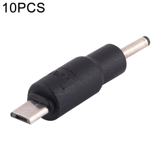 10 Stück 3,0 x 1,1 mm auf Micro-USB-Gleichstromstecker