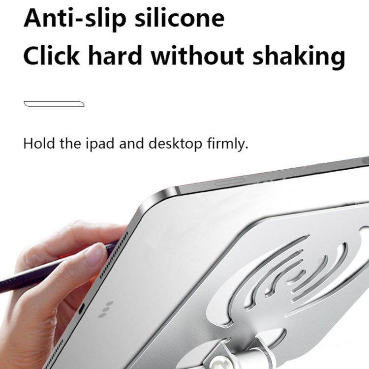 L-13 Aluminum Alloy Foldable Rotating Laptop/Tablet Stand (Grey) - Laptop Stand by buy2fix | Online Shopping UK | buy2fix