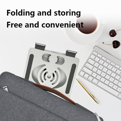 L-13 Aluminum Alloy Foldable Rotating Laptop/Tablet Stand (Green) - Laptop Stand by buy2fix | Online Shopping UK | buy2fix