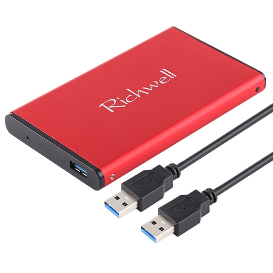 Richwell SATA R2-SATA-1TGB 1TB 2.5 inch USB3.0 Super Speed Interface Mobile Hard Disk Drive(Red) by buy2fix