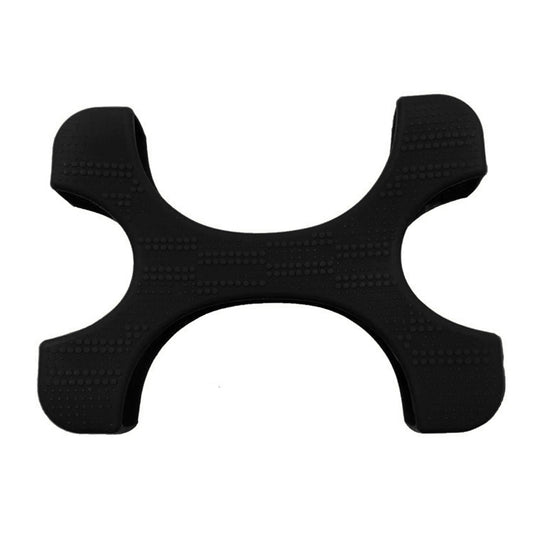 X Type 2.5 inch Portable Hard Drive Silicone Case for 2TB-4TB WD & SEAGATE & Toshiba Portable Hard Drive, without Hole (Black) by buy2fix