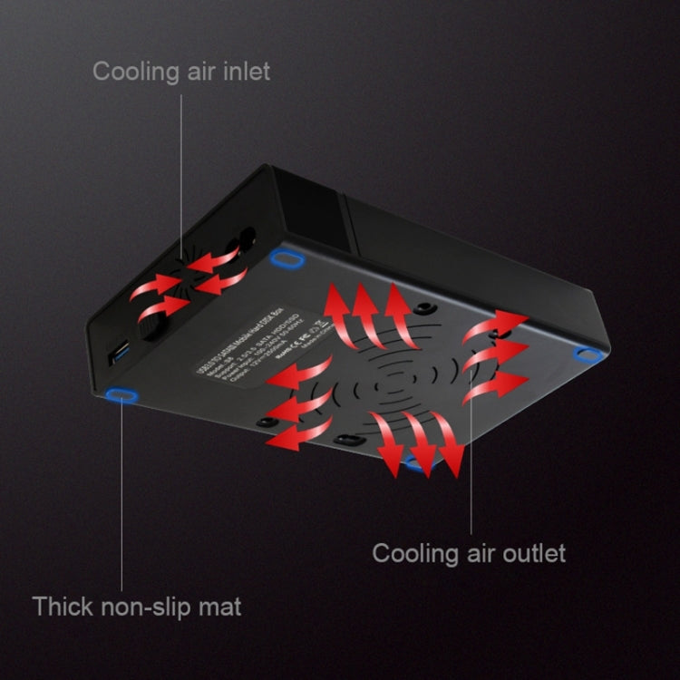 Universal SATA 2.5 / 3.5 inch USB3.0 Interface External Solid State Drive Enclosure for Laptops / Desktop Computers, The Maximum Support Capacity: 10TB by buy2fix