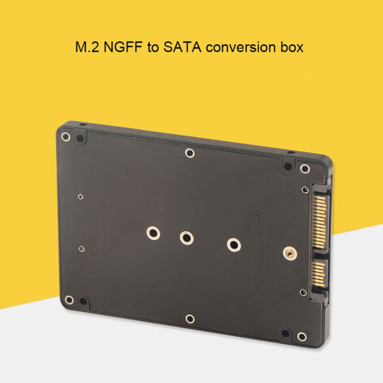 M.2 NGFF SSD to 2.5 inch SATA III Adapter Card with Cover by buy2fix