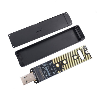 MSA7780 M.2 NVME PCI-E SSD to USB 3.1 Type-A Plug-in HDD Enclosure by buy2fix
