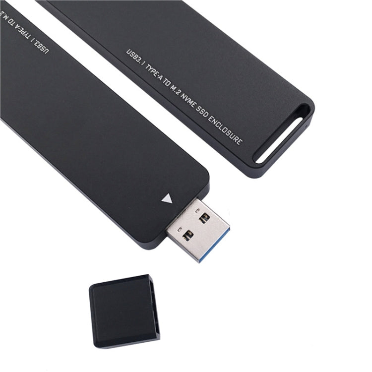 MSA7780 M.2 NVME PCI-E SSD to USB 3.1 Type-A Plug-in HDD Enclosure by buy2fix