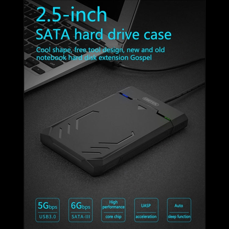 UNITEK SATA 2.5 inch USB 3.0 Interface HDD Enclosure, Length: 30cm by buy2fix
