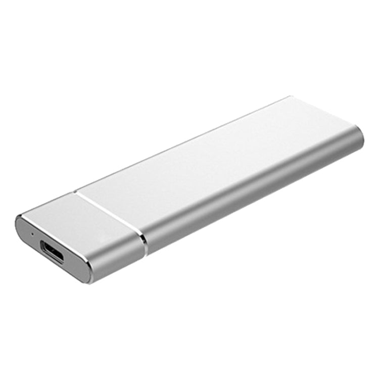M.2 NGFF to USB-C / Type-C USB 3.1 Interface Aluminum Alloy SSD Enclosure (Silver) by buy2fix