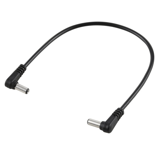 30cm 5A 5.5 x 2.1mm Male to Male Elbow DC Power Supply Plug Cable, DC 12-24V - Universal Power Adapter by buy2fix | Online Shopping UK | buy2fix