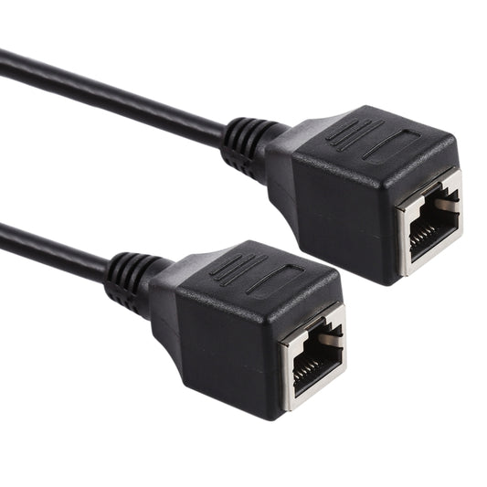 RJ45 Female to Female Ethernet LAN Network Extension Cable Cord, Cable Length: 60cm by buy2fix