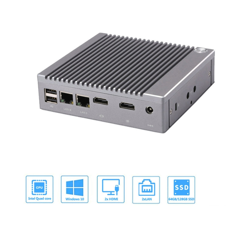 K660S Windows and Linux System Mini PC without Memory & SSD & WiFi, Intel Celeron Processor N2840 Quad-Core 1.83- 2.25GHz by buy2fix