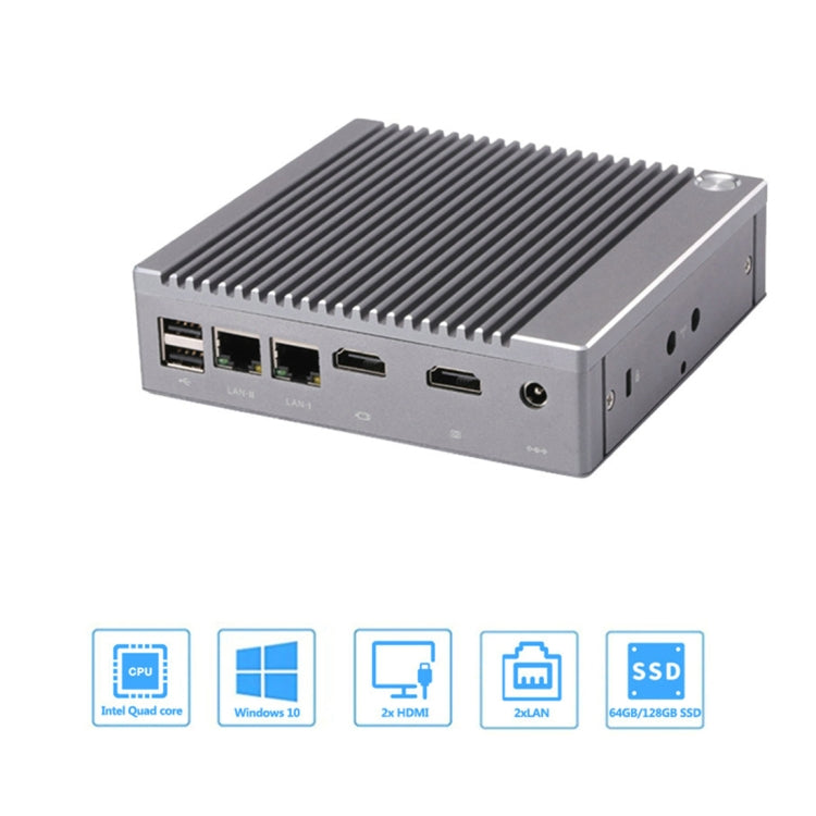 K660S Windows and Linux System Mini PC, Intel Celeron Processor N2840 Quad-Core 1.83- 2.25GHz, 2GB RAM + 32GB SSD by buy2fix