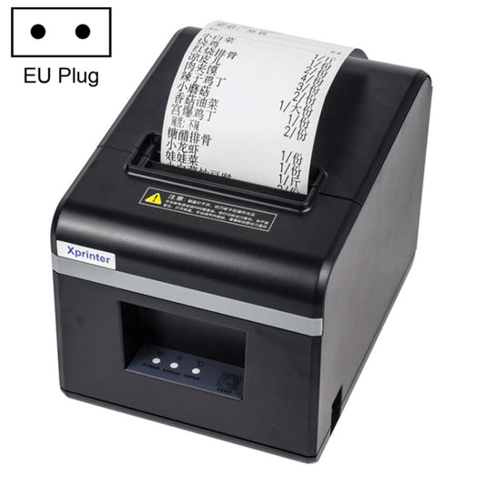 Xprinter N160II LAN Interface 80mm 160mm/s Automatic Thermal Receipt Printer, EU Plug - Receipt Printers by Xprinter | Online Shopping UK | buy2fix