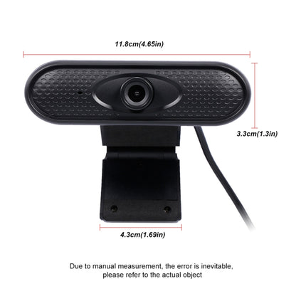 HD 1080P USB Camera WebCam with Microphone by buy2fix