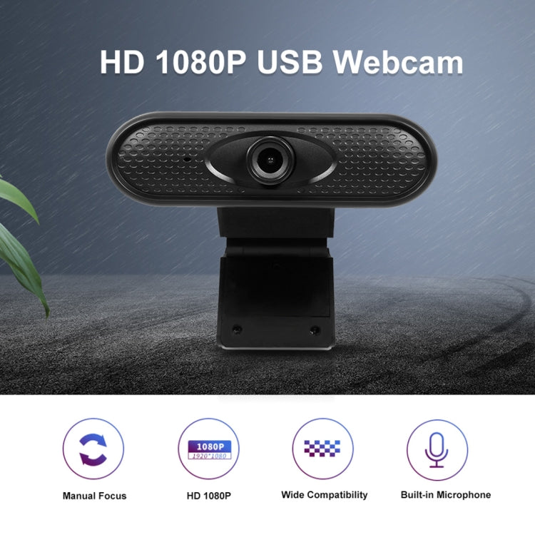 HD 1080P USB Camera WebCam with Microphone by buy2fix