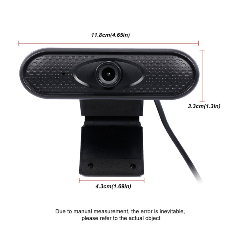 720P USB Camera WebCam with Microphone by buy2fix