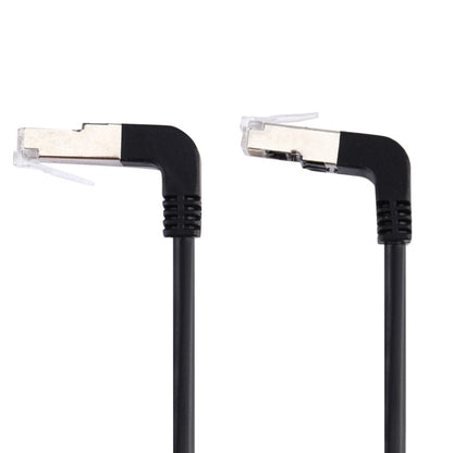 40cm RJ45 Male Bent Upward to RJ45 Male Bent Down Network LAN Cable by buy2fix