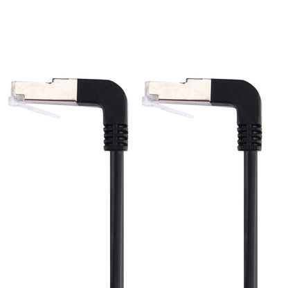 1m RJ45 Male Bent Down to RJ45 Male Bent Down Network LAN Cable by buy2fix