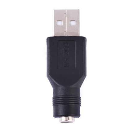 USB Male to 5.5 x 2.1mm Female Plug Adapter Connector - Universal Power Adapter by buy2fix | Online Shopping UK | buy2fix