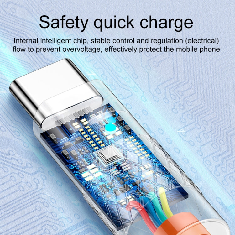Mech Series 6A 120W USB to USB-C / Type-C Metal Plug Silicone Fast Charging Data Cable, Length: 1.8m(Yellow) by buy2fix