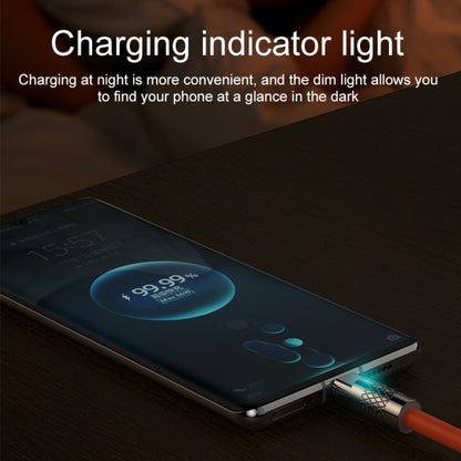Mech Series 6A 120W USB to USB-C / Type-C Metal Plug Silicone Fast Charging Data Cable, Length: 1.8m(Yellow) by buy2fix