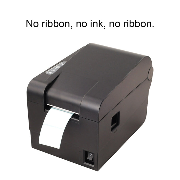 Xprinter XP-235B USB Port Thermal Automatic Calibration Barcode Printer - Receipt Printers by Xprinter | Online Shopping UK | buy2fix