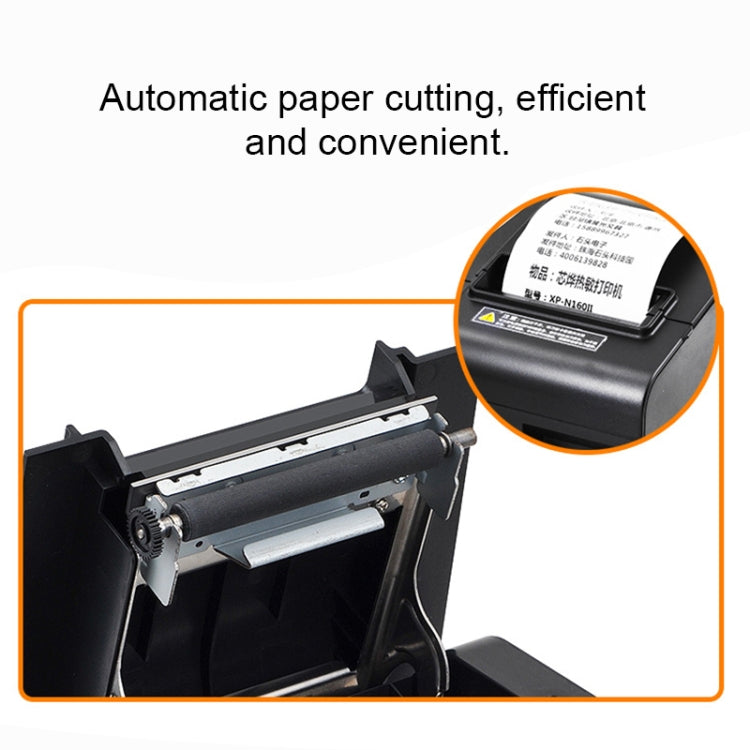 Xprinter XP-N160II USB Port Thermal Automatic Calibration Barcode Printer - Receipt Printers by Xprinter | Online Shopping UK | buy2fix