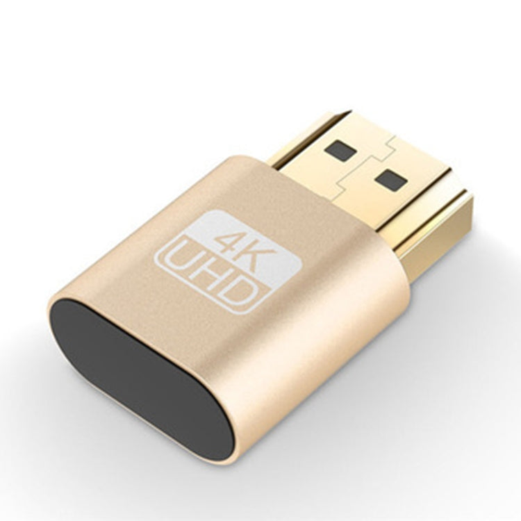 VGA Virtual Display Adapter HDMI 1.4 DDC EDID Dummy Plug Headless Display Emulator (Gold) by buy2fix