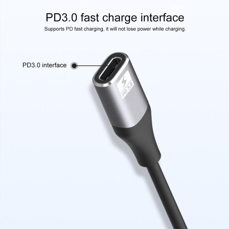 9572PD USB-C / Type-C Male to HDMI Male 4K HD Video Adapter Cable, Cable Length: 1.8m by buy2fix