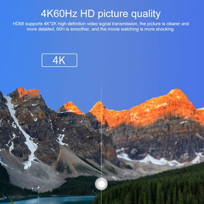 9572PD USB-C / Type-C Male to HDMI Male 4K HD Video Adapter Cable, Cable Length: 1.8m by buy2fix