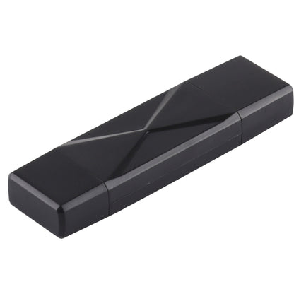 USB-C / Type-C + SD + TF + Micro USB to USB 2.0 Card Reader (Black) by buy2fix