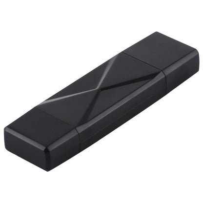 USB-C / Type-C + SD + TF + Micro USB to USB 3.0 Card Reader (Black) by buy2fix
