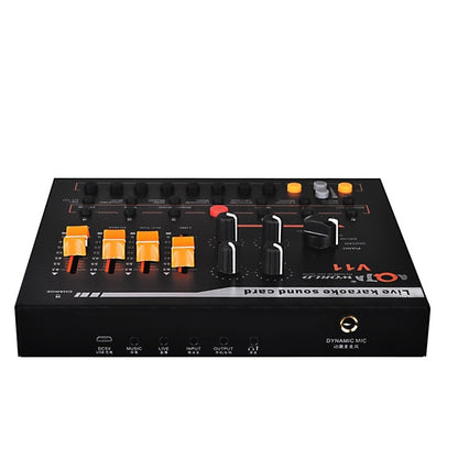V11 Live Broadcasting Equipment Webcast Entertainment Streamer Music Synthesizer Tuning Sound Card - Microphone by buy2fix | Online Shopping UK | buy2fix