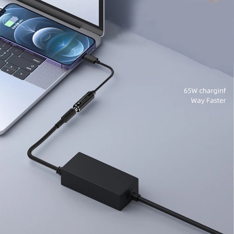 USB-C / Type-C Male to 7.4x0.6mm Female Nylon Braided Adapter Cable by buy2fix