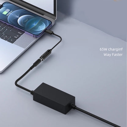 USB-C / Type-C Male to 7.4x0.6mm Female Nylon Braided Adapter Cable by buy2fix