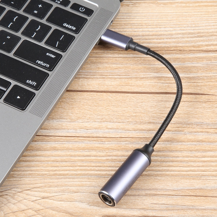 USB-C / Type-C Male to 7.4x0.6mm Female Nylon Braided Adapter Cable by buy2fix