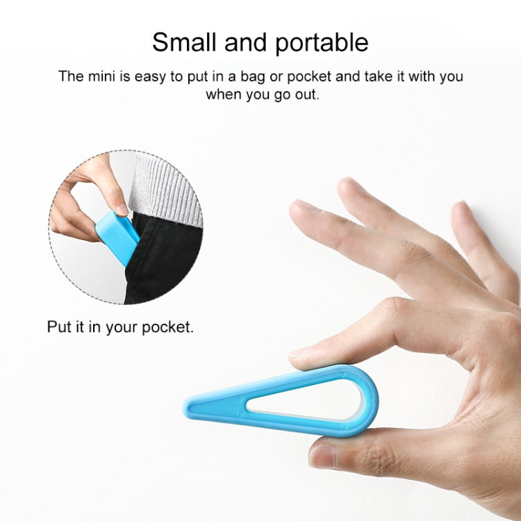 2 PCS Simple Notebook Computer Bracket Adjustable Height Increase Heat Dissipation Base Pad Holder (Blue) - Laptop Stand by buy2fix | Online Shopping UK | buy2fix