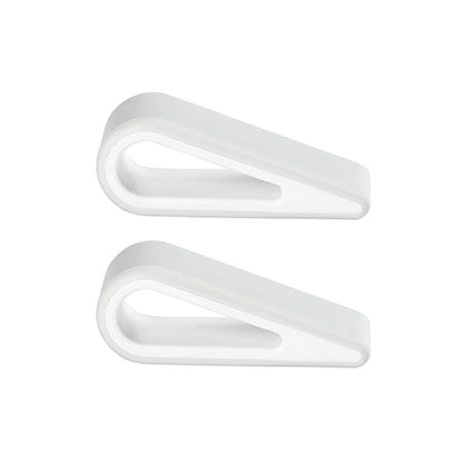 2 PCS Simple Notebook Computer Bracket Adjustable Height Increase Heat Dissipation Base Pad Holder (White) - Laptop Stand by buy2fix | Online Shopping UK | buy2fix