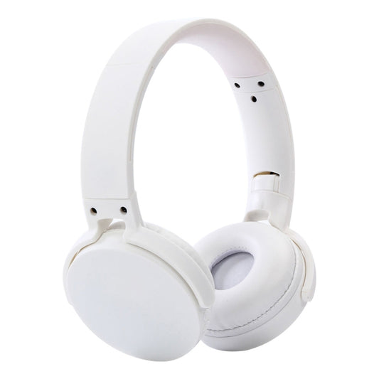 MDR-XB650BT Headband Folding Stereo Wireless Bluetooth Headphone Headset, Support 3.5mm Audio Input & Hands-free Call(White) - Headset & Headphone by buy2fix | Online Shopping UK | buy2fix