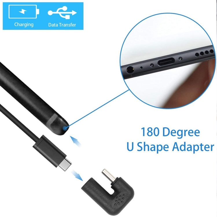 U-shaped USB-C / Type-C Male to Female Adapter by buy2fix