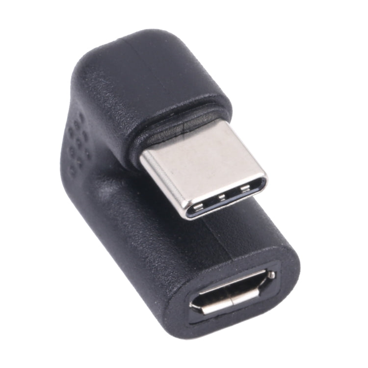 U-shaped USB-C / Type-C Male to Micro USB Female Adapter by buy2fix