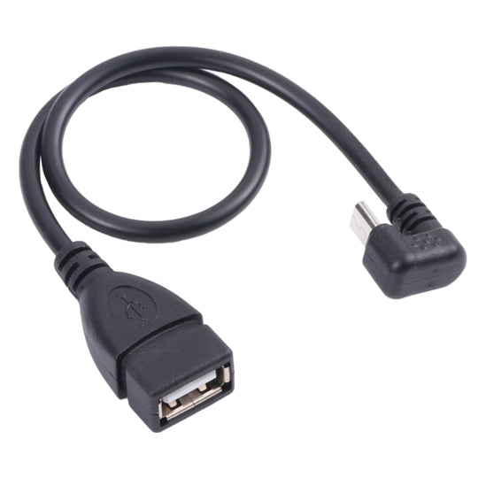 Câble de données OTG Micro USB mâle vers USB 2.0 femelle en forme de U