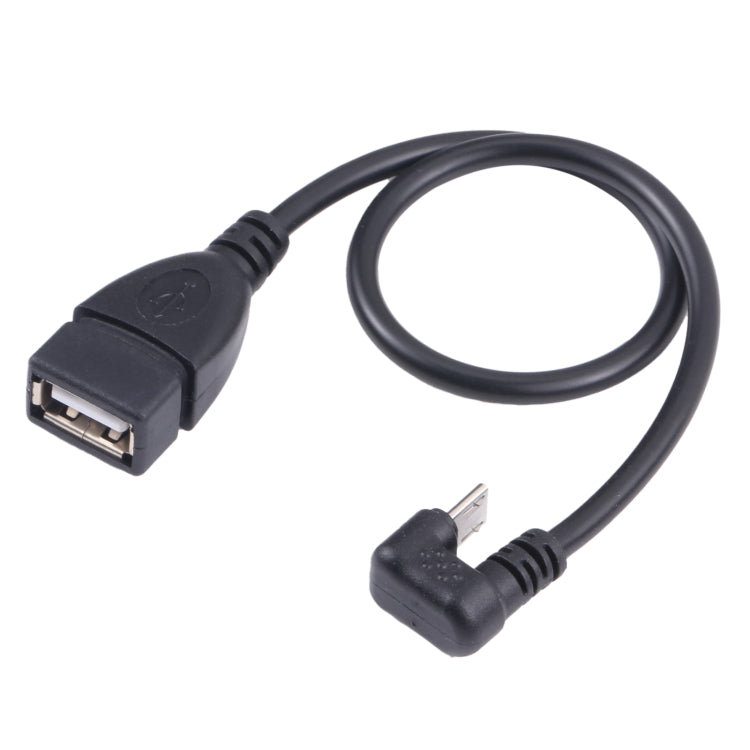 U-shaped Micro USB Male to USB 2.0 Female OTG Data Cable by buy2fix