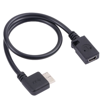 Mini USB Female to Micro-B 3.0 Male Data Charging Cable by buy2fix