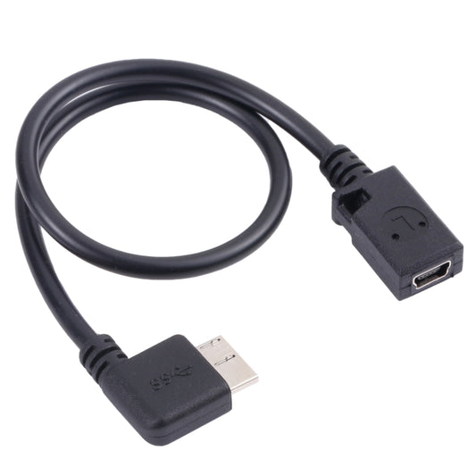 Mini USB Female to Micro-B 3.0 Male Data Charging Cable by buy2fix
