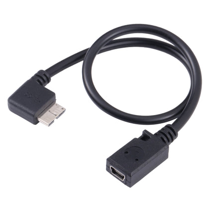 Mini USB Female to Micro-B 3.0 Male Data Charging Cable by buy2fix