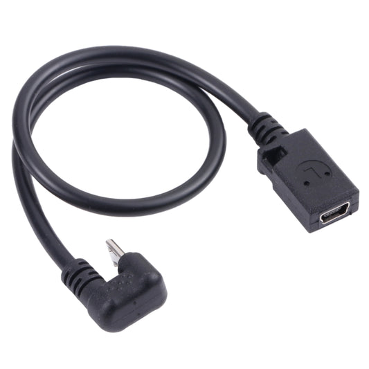 Mini USB Female to Micro USB Male Data Charging Cable by buy2fix