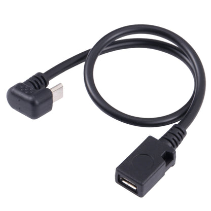 U-shaped Micro USB Male to Female Extension Cable by buy2fix